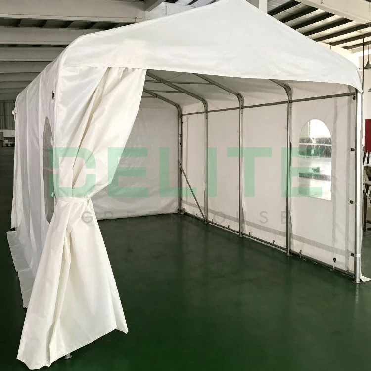 2 Car Metal Carport Kit For Wide Driveway